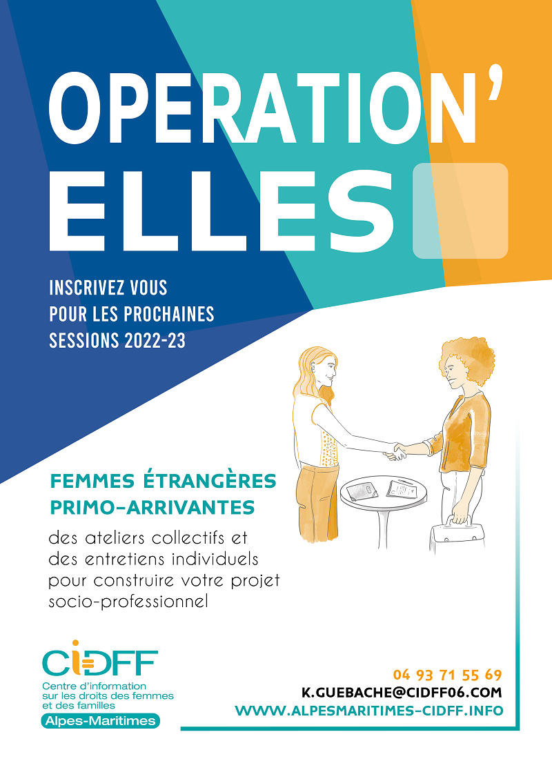 Operation'elles - Emploi primo arrivantes